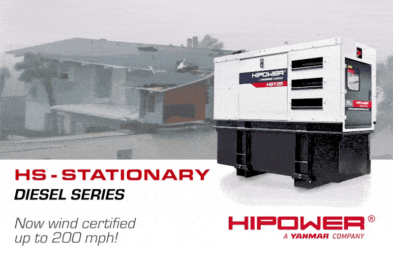 HIPOWER SYSTEMS is NOW WIND CERTIFIED for the HS-STATIONARY Diesel Series!
